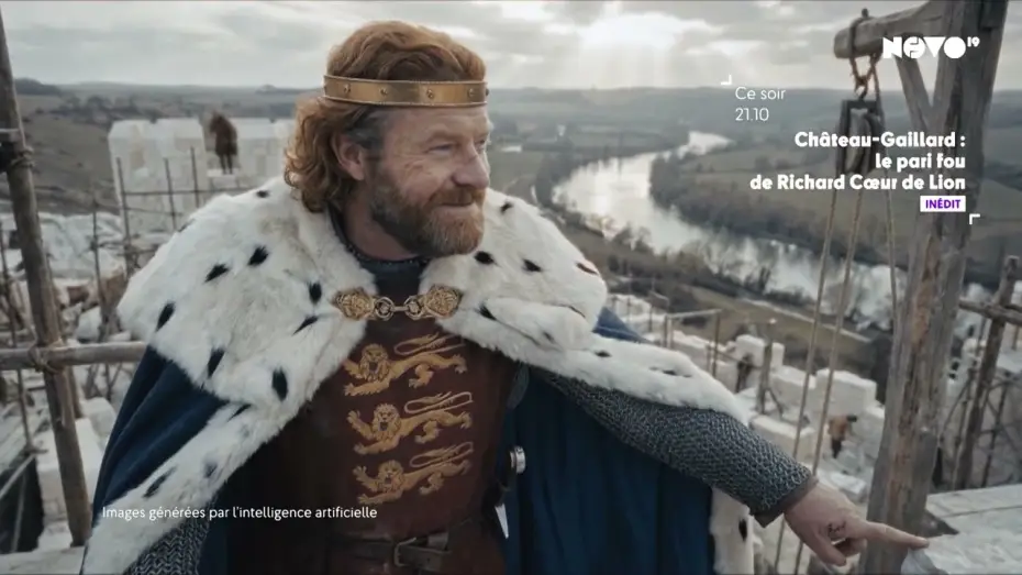 Відео до фільму Château Gaillard : le pari fou de Richard Coeur de Lion — Château Gaillard le pari fou de Richard Cœur de Lion sur NOVO19 lundi 14 septembre 2026