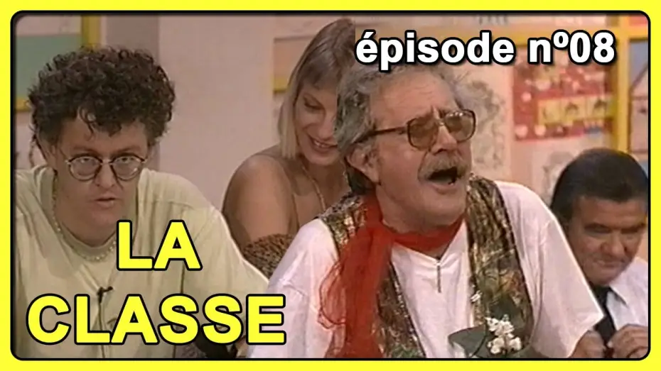 Відео до фільму La Classe, les plus grands sketchs — LA CLASSE [épisode 8 - Fabrice, Patrick Adler, Micheline Dax, Pompon, É. Thomas] - FR3 - 14.09.1990