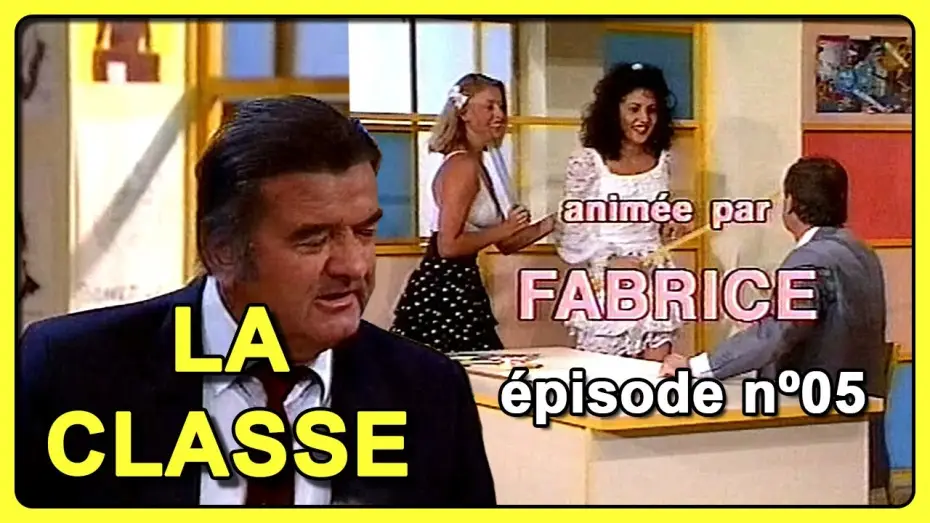 Відео до фільму La Classe, les plus grands sketchs — LA CLASSE [épisode 5 - Fabrice, Blèze, Bigard, Lagaf’, Muriel Monte Au Ciel] - FR3 - 14.09.1988