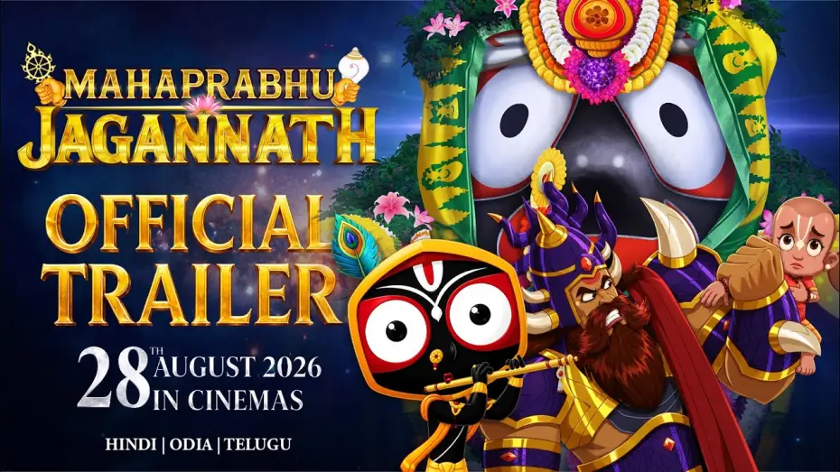 Відео до фільму Mahaprabhu Jagannath — Mahaprabhu Jagannath Movie - Official Trailer | Hindi | Releasing In Cinemas 28th August 2026
