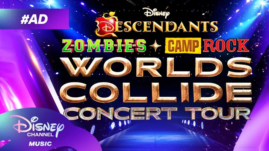 Відео до фільму Disney+ Insider: Worlds Collide Concert Tour — Descendants/Zombies/Camp Rock: Worlds Collide Tour Promo