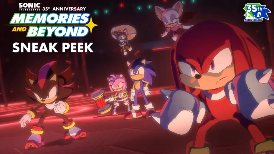 Відео до фільму Sonic the Hedgehog: Memories And Beyond — Sonic the Hedgehog: Memories And Beyond | 35th Anniversary AX Sneak Peek