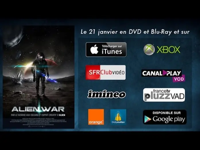 Відео до фільму У полоні космосу — Alien War - Disponible le 21 janvier en VOD, DVD et BluRay