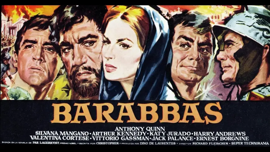Відео до фільму Barabbas — Anthony Quinn in BARABBAS - Trailer (1961, OV)