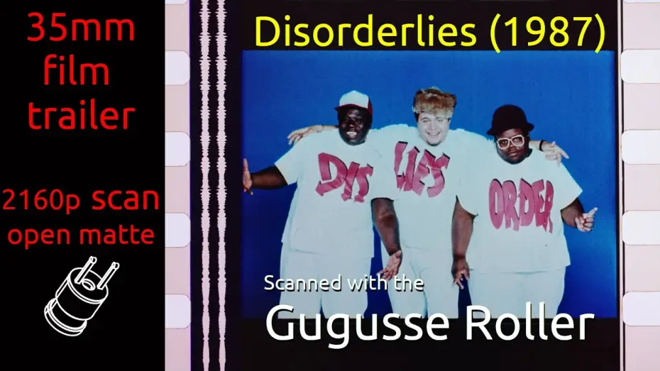 Відео до фільму Disorderlies — Disorderlies (1987) 35mm film trailer, flat open matte, 2160p