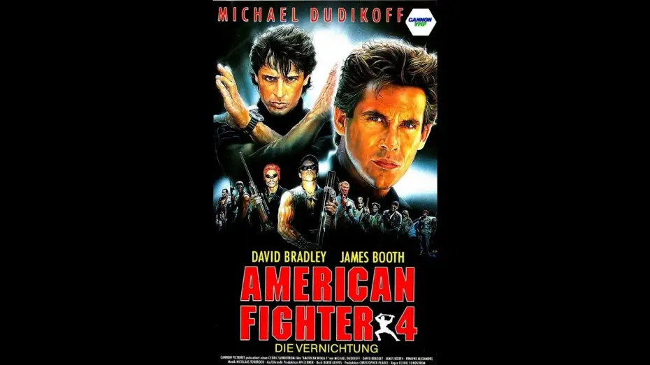 Відео до фільму Американський ніндзя 4: Повне знищення — American Fighter 4 (1990) VHS Teaser - German
