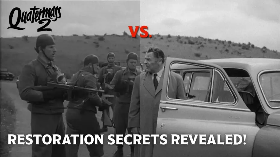 Відео до фільму Quatermass 2 — You’ve NEVER Seen Quatermass 2 Like This Before | 4K Restoration Behind the Scenes