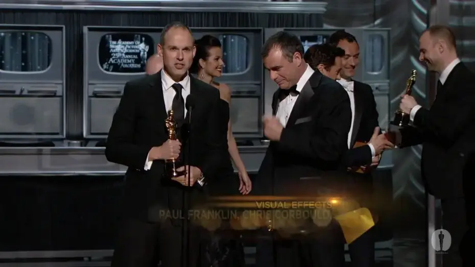 Відео до фільму Початок — "Inception" winning the Oscar® for Visual Effects