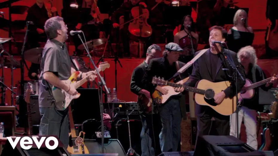 Відео до фільму Concert for George — Paul McCartney, Eric Clapton - Something (Live)