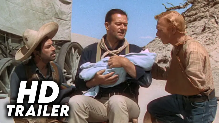 Відео до фільму Трійця хрещених — 3 Godfathers (1948) Original Trailer [HD]