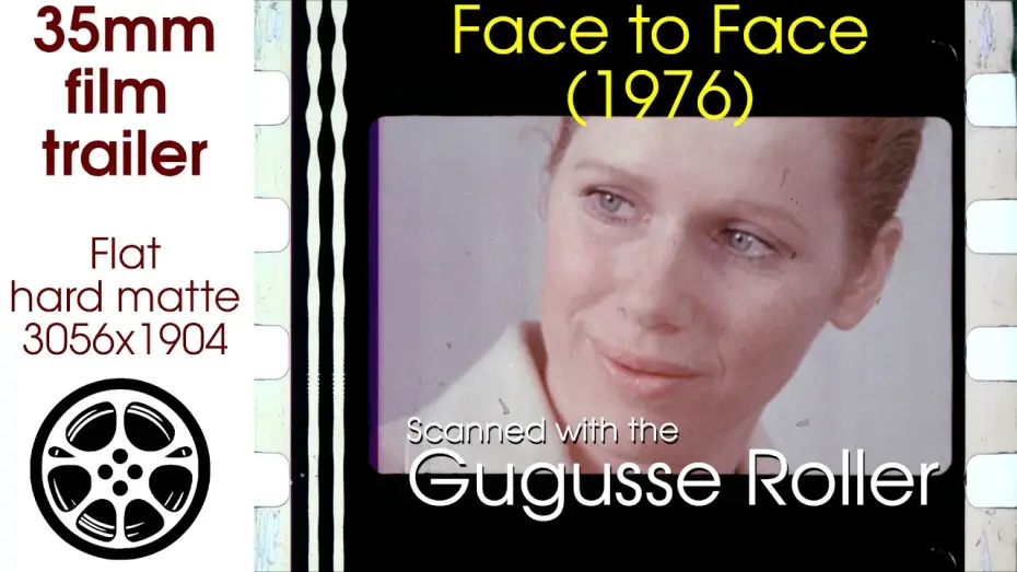 Відео до фільму Віч-на-віч — Face to Face (1976) 35mm film movie trailer scan, flat hard matte,3056x1904