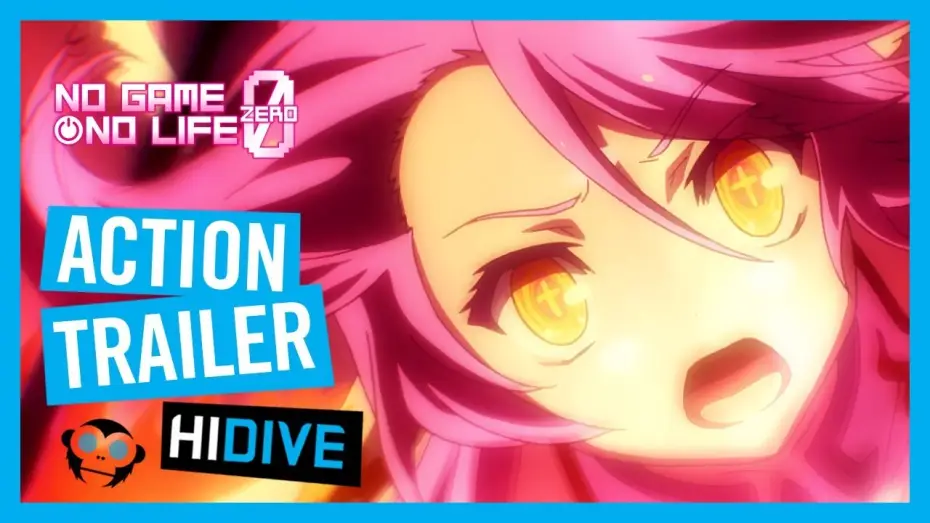 Відео до фільму Без гри нема життя: Зеро | No Game, No Life Zero HIDIVE Action Trailer