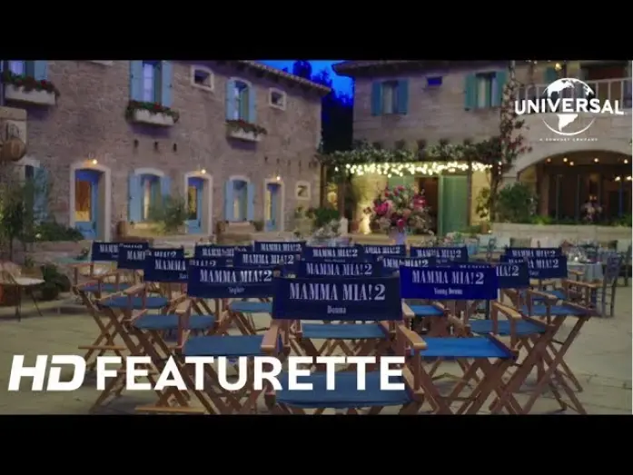 Відео до фільму Мама Мія! 2 | Mamma Mia : Here We Go Again - Featurette "Fin de Tournage"