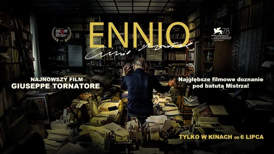 Відео до фільму Ennio | Zwiastun