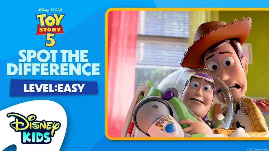 Відео до фільму Історія іграшок 5 | Spot the Difference - Toy Story 5 - Level: Easy