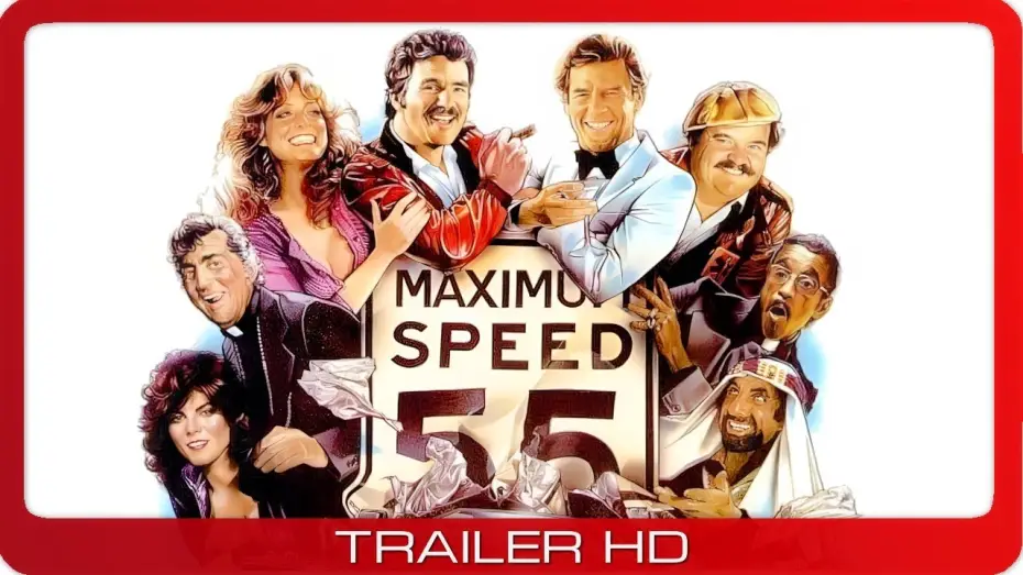Відео до фільму Перегони Гарматне ядро — Auf dem Highway ist die Hölle los ≣ 1981 ≣ Trailer