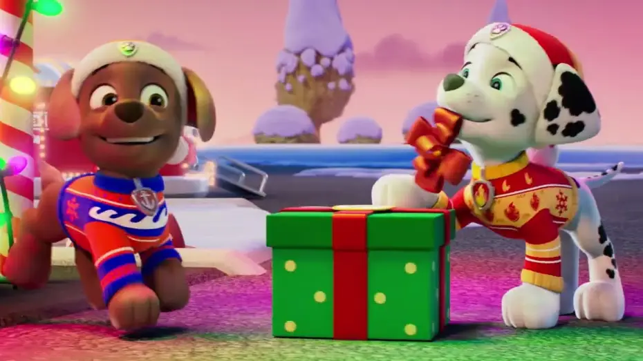 Відео до фільму A Paw Patrol Christmas | PAW PATROL: PAW PATROL: RUBBLES WEIHNACHTSWUNSCH | Offizieller Trailer | Kinostart: ab 13.11.