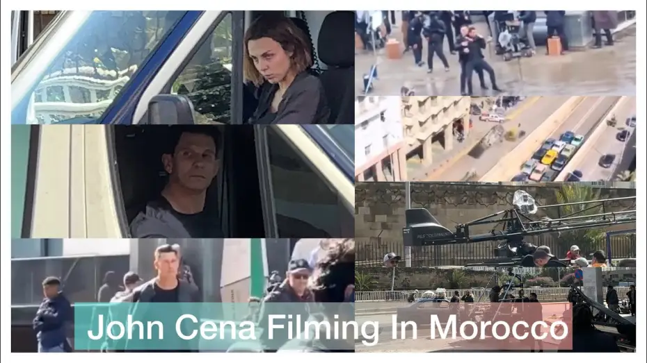 Відео до фільму Matchbox | Exclusive Footage of John Cena's Newest Movie MatchBox in Casablanca Morocco - Crazy Speed Chase