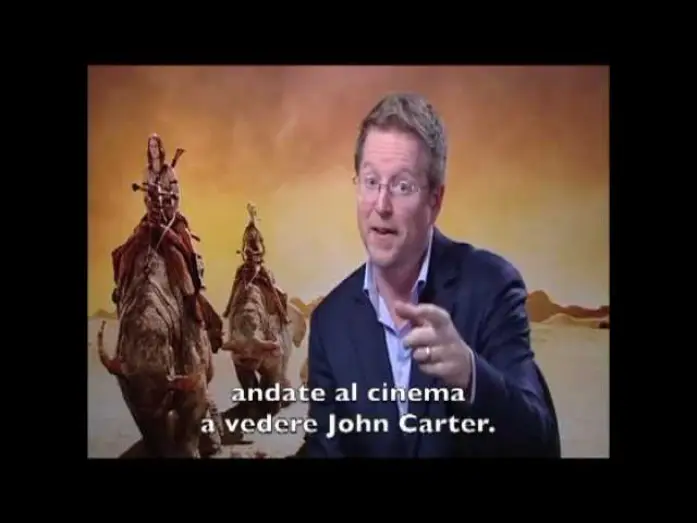 Відео до фільму Джон Картер: між двох світів | John Carter -- Intervista al regista Andrew Stanton