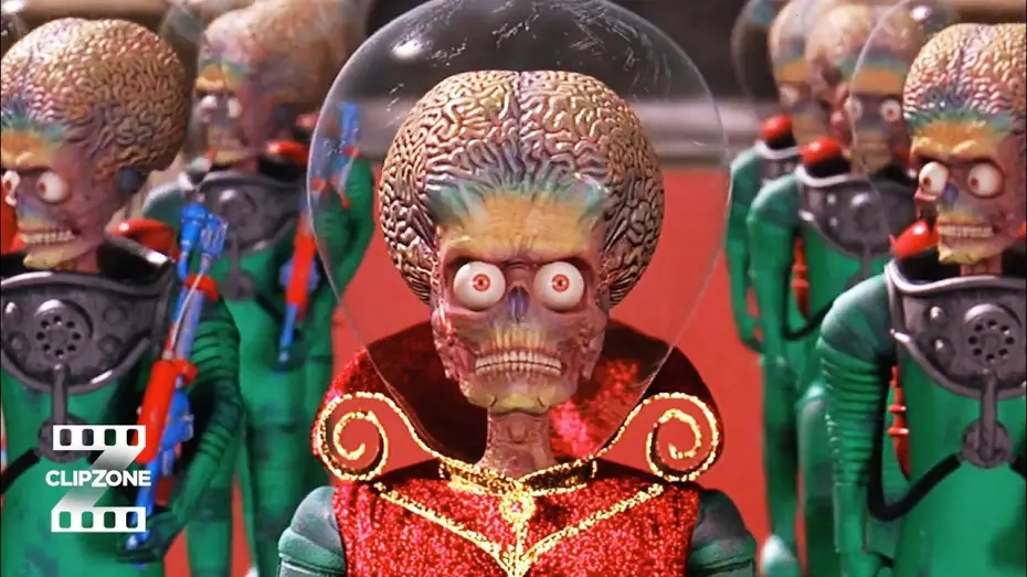 Відео до фільму Марс атакує! — The Aliens Arrive
