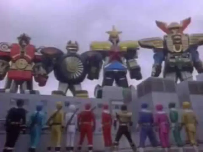 Відео до фільму 超力戦隊オーレンジャー オーレVSカクレンジャー — Ohranger VS Kakuranger Part 3