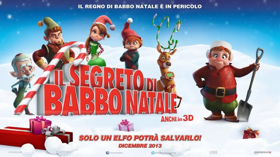 Відео до фільму Врятувати Санту — IL SEGRETO DI BABBO NATALE - Trailer italiano ufficiale