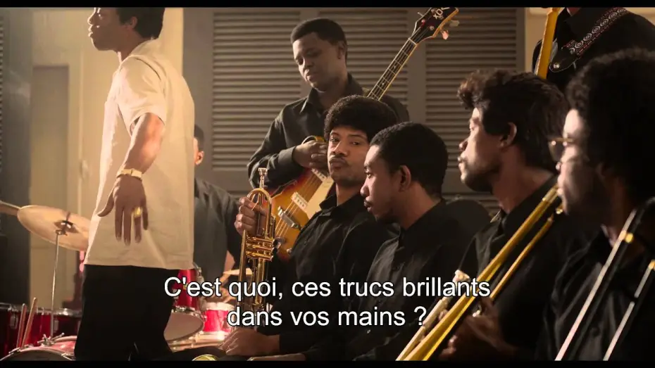 Відео до фільму Король соулу: Джеймс Браун — Get On Up / Extrait 2 VOST « James Brown répète avec son groupe » [Au cinéma le 24 septembre]