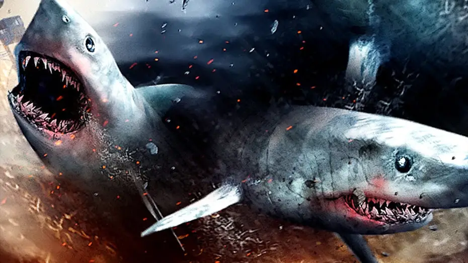 Відео до фільму Акулячий торнадо 2: Другий за рахунком — SHARKNADO 2 Trailer Deutsch German & Kritik Review (2014)