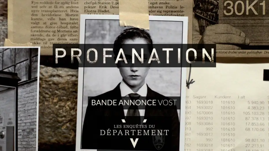 Відео до фільму Містеріум. Мисливці на фазанів — Les Enquêtes du Département V : PROFANATION - Bande Annonce VOST