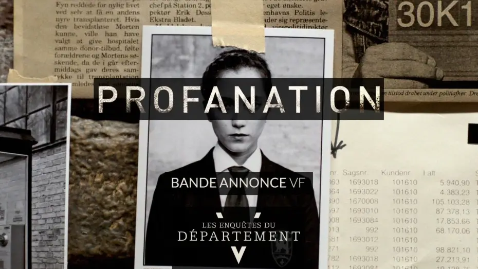 Відео до фільму Містеріум. Мисливці на фазанів — Les Enquêtes du Département V : PROFANATION - Bande Annonce VF