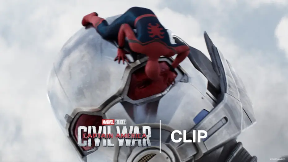 Відео до фільму Перший месник: Протистояння — Spider-Man and Team Iron Man Fight Ant-Man - Official Clip