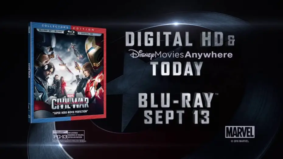 Відео до фільму Перший месник: Протистояння — Arrives on Digital HD Sep 2nd!