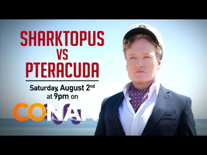Відео до фільму Sharktopus vs. Pteracuda — Conan O'Brien In "Sharktopus Vs. Pteracuda"- FULL CAMEO | CONAN on TBS