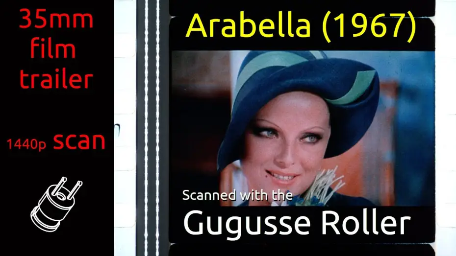 Відео до фільму Arabella — Arabella (1967) 35mm film trailer, flat, 1440p