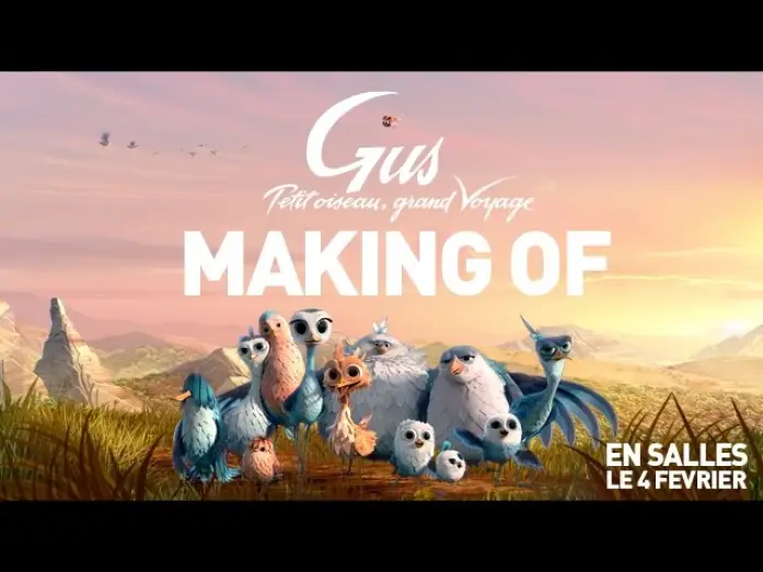 Відео до фільму Махни крилом! — GUS - Les premiers dessins (avec Benjamin Renner)