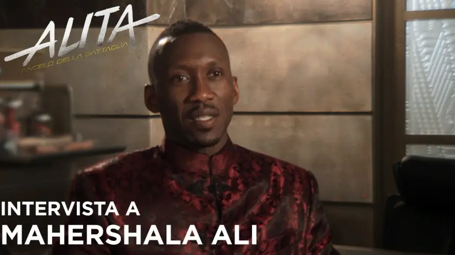 Відео до фільму Аліта: Бойовий ангел | Alita: Angelo della Battaglia | Intervista a Mahershala Ali HD | 20th Century Fox 2019