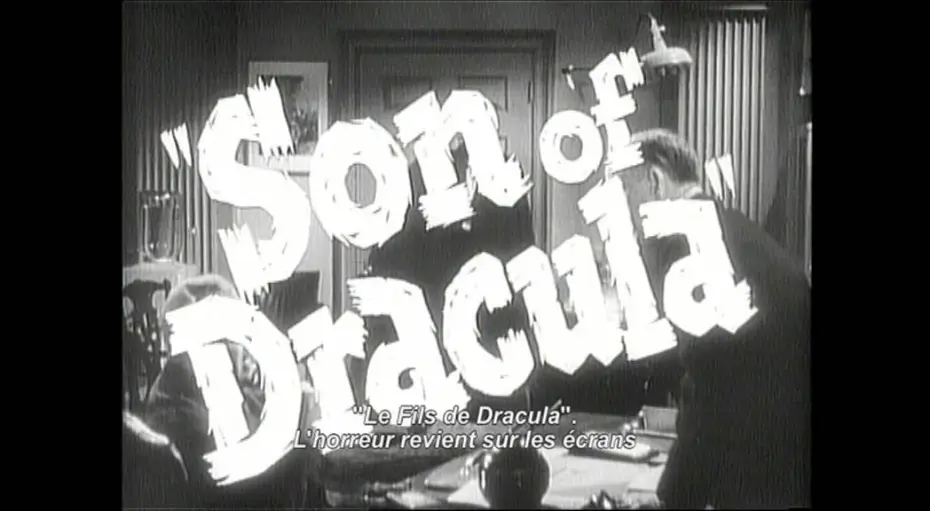 Відео до фільму Син Дракули — Bande-annonce (Trailer) Le Fils de Dracula (DVD)