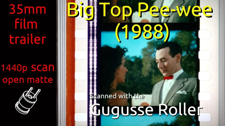 Відео до фільму Big Top Pee-wee — Big Top Pee-wee (1988) 35mm film trailer, flat open matte, 1440p