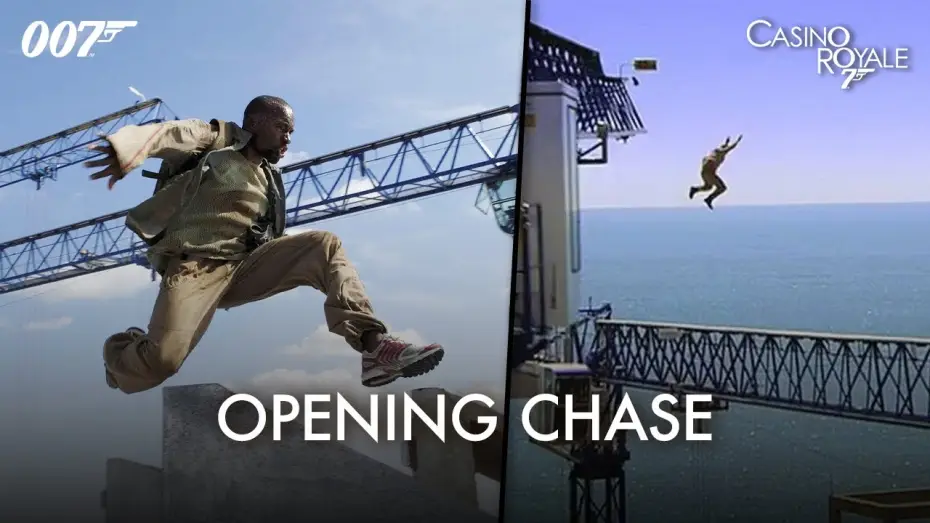 Відео до фільму 007: Казино Рояль — 007 & Mollaka Parkour Chase