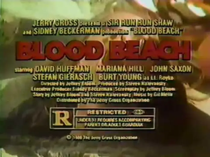 Відео до фільму Blood Beach — Blood Beach 1981 TV trailer