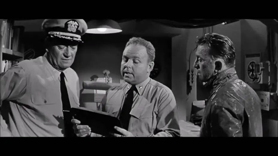 Відео до фільму In Harm's Way — In Harm's Way (1965)   Kirk Douglas ,  Franchot Tone , Clip 2 , HD