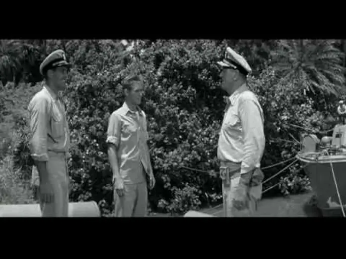 Відео до фільму In Harm's Way — IN HARM'S WAY - Admiral Torrey (John Wayne) reconciled with son (Brandon De Wilde)