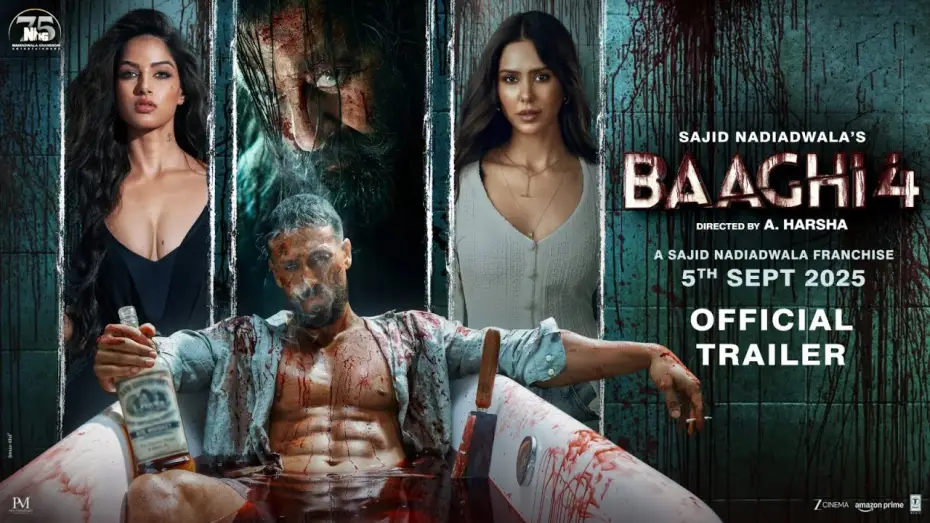 Відео до фільму बाघी ४ | Baaghi 4 Trailer | Tiger, Sanjay, Harnaaz, Sonam | Sajid Nadiadwala | A.Harsha | In Cinemas 5th Sept