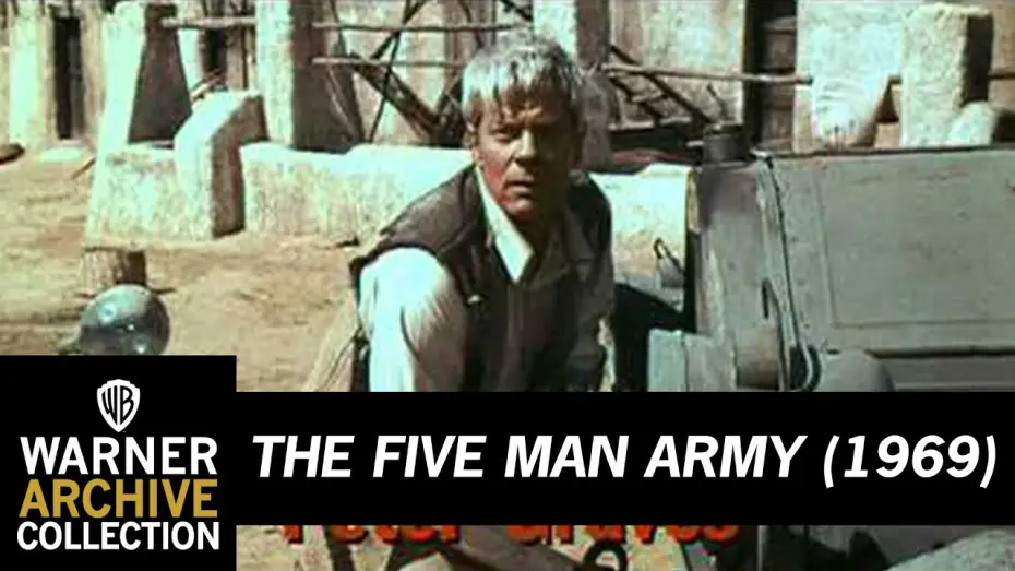 Відео до фільму Un esercito di cinque uomini — The Five Man Army (Original Theatrical Trailer)
