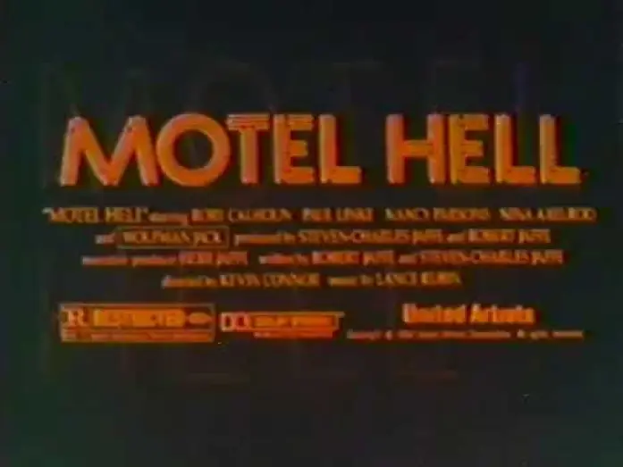 Відео до фільму Диявольський мотель — Motel Hell 1980 TV trailer