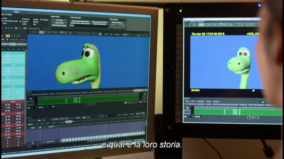 Відео до фільму Добрий динозавр | Disney&bull;Pixar: Il Viaggio di Arlo - La coerenza del personaggio - Pod dal film | HD