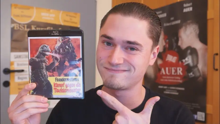 Відео до фільму Ґодзілла проти Хедори — FRANKENSTEINS KAMPF GEGEN DIE TEUFELSMONSTER (DT Blu-ray) / Playzockers Blu-ray Check Nr. 297