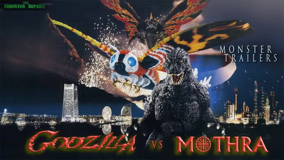 Відео до фільму Ґодзілла проти Мотри — Monster Trailers: Godzilla and Mothra:The Battle for Earth (1992)