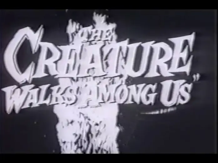 Відео до фільму Істота ходить серед нас — 'The Creature Walks Among Us' (1956) the official trailer