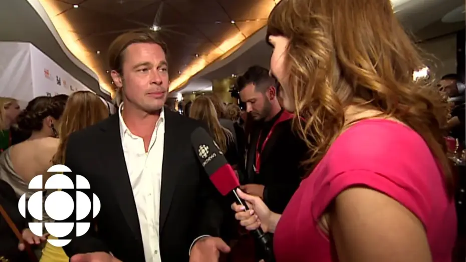 Відео до фільму 12 років рабства | Brad Pitt on the TIFF Red Carpet for 12 Years a Slave | CBC Connects